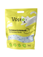 Vosto силикагелевый наполнитель для кошек, с синими гранулами, без аромата, 16 л